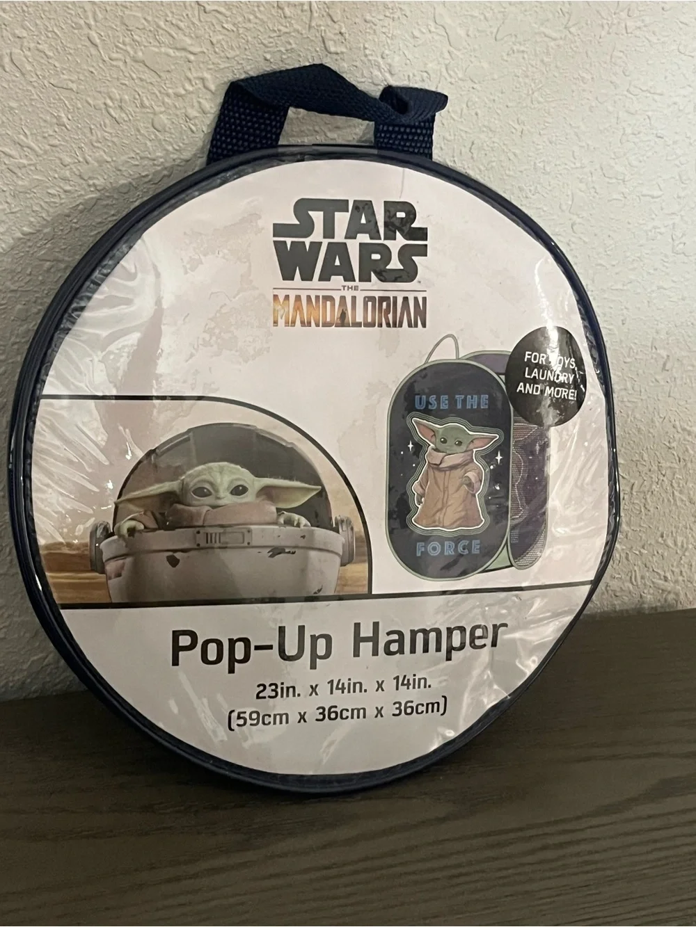 Disney Star Wars The Mandalorian Grogu Navy Pop-Up Hamper